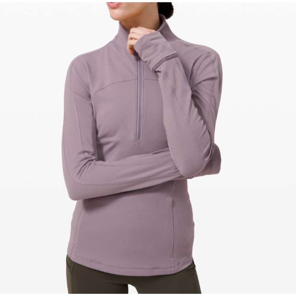 Lululemon‎ Run Briskly Half Zip Long Sleeve Jacket Layer Top 6
